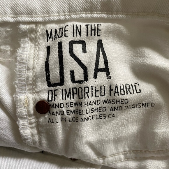 COPY - 7 for all mankind jeans in size 29 white - Picture 8 of 12